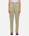 Bottega Veneta Straight Trousers In Grey