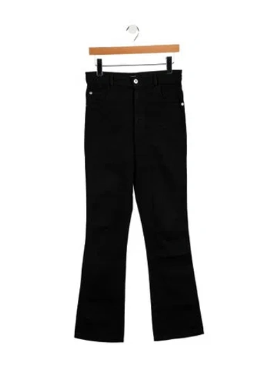 Pre-owned Bottega Veneta Straight-leg Jeans In Black