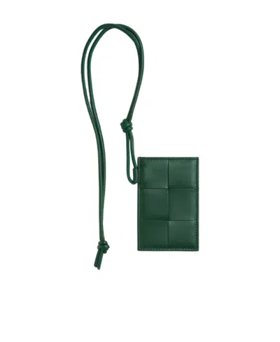 Bottega Veneta Strap Card Bag In Green