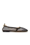 Bottega Veneta Stretch Flat In Black
