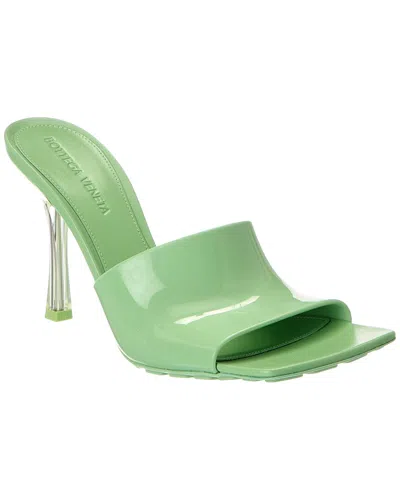Bottega Veneta Stretch Leather Mule In Green