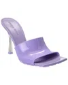 Bottega Veneta Lilac Pvc Stretch Mules In Purple
