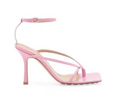 Pre-owned Bottega Veneta Stretch Leather Sandals, Blossom - Retail $990