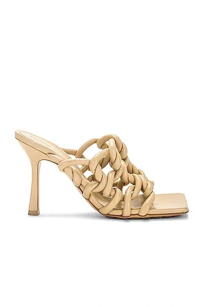 Bottega Veneta Stretch Mule Sandal In Beige