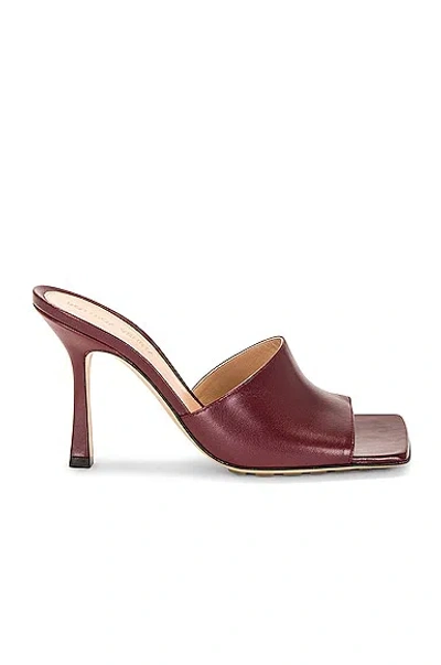 Bottega Veneta Stretch Mule Sandal In Merlot
