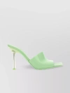 Bottega Veneta Stretch Mules With Squared Toe And Stiletto Heel In Pastel