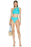 Bottega Veneta Stretch Nylon Bikini Set In Dip