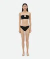 Bottega Veneta Stretch Nylon Bikini In Black
