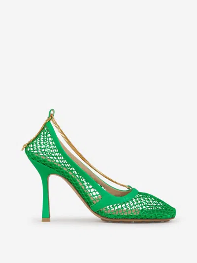 Bottega Veneta Stretch Shoes In Green