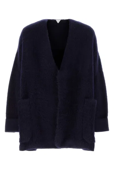 BOTTEGA VENETA STRETCH WOOL BLEND CARDIGAN