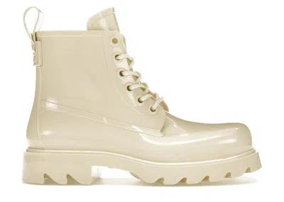 Pre-owned Bottega Veneta Stride Laceup Ankle Boot (women's) Sneakers In Beige