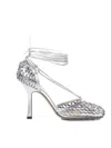 Bottega Veneta Stringati Sandals In Púrpura