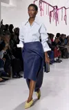 Bottega Veneta Striped Button-down Shirt In White