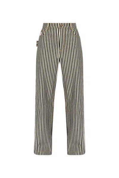 Bottega Veneta Striped Pattern Jeans In Multi