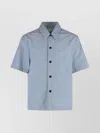 Bottega Veneta Men's Striped Linen-cotton Blend Shirt
