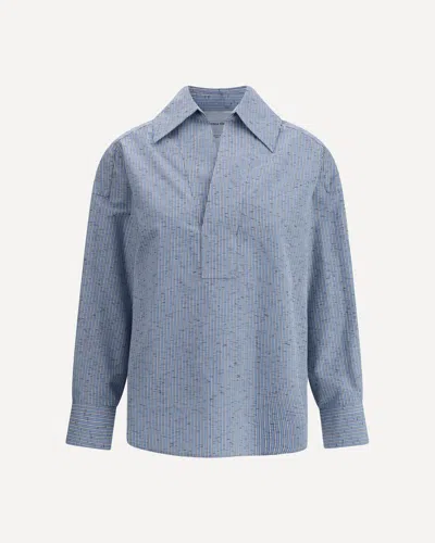 BOTTEGA VENETA STRIPED SHIRT