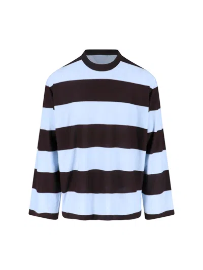 Bottega Veneta Striped Sweater In Multi