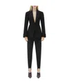 Bottega Veneta Structured Raffia Jacket For Women In Black In Black