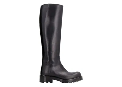 Pre-owned Bottega Veneta Strut High Boots (women's) Sneakers In Black