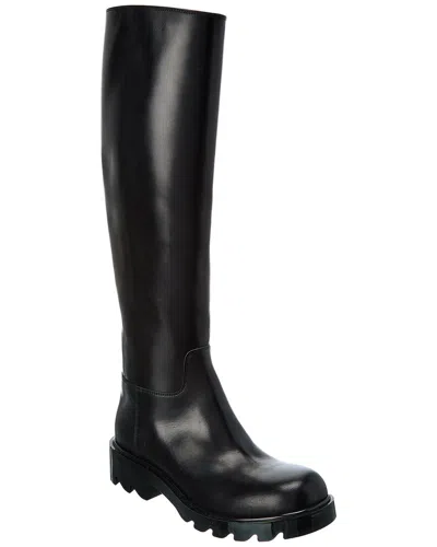 BOTTEGA VENETA BOTTEGA VENETA STRUT LEATHER KNEE-HIGH BOOT