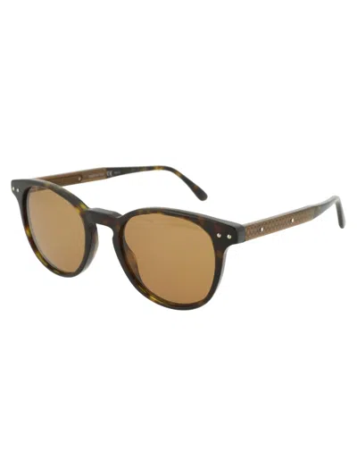 Bottega Veneta Stylish Bv0128s Sunglasses For Men In Brown