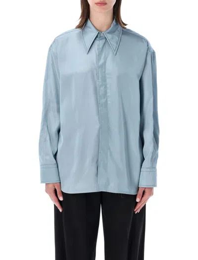 Bottega Veneta Stylish Women's Mini T-shirt In Blue