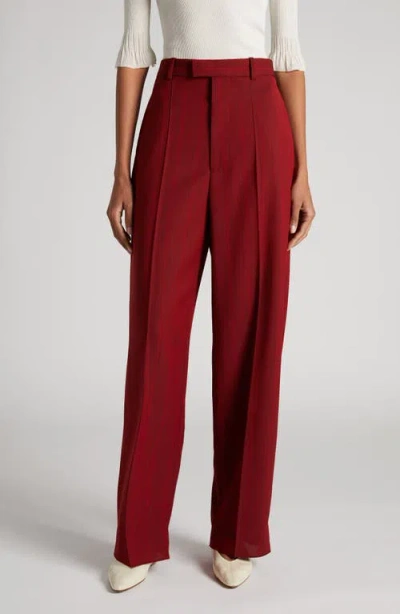 Bottega Veneta Subtle Stripe Wool Blend Pants