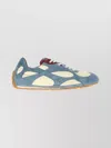Bottega Veneta Orbit Flash Leather-trimmed Suede And Shell Sneakers In Blue