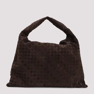 Bottega Veneta Suede Calf Leather Handbag In Yellow