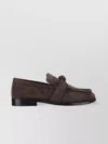 Bottega Veneta Mocassino Con Nappina In Suede Co 796696v3qe1 2113 In Black