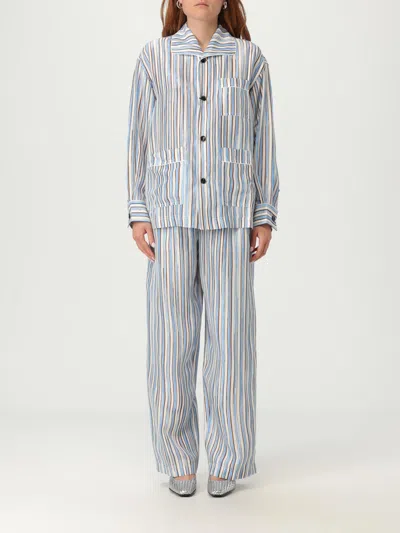 Bottega Veneta Suit Separate Woman Gnawed Blue