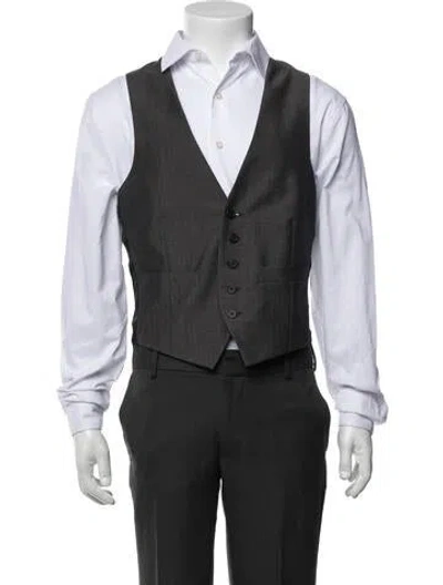 Pre-owned Bottega Veneta Suit Vest In Gray