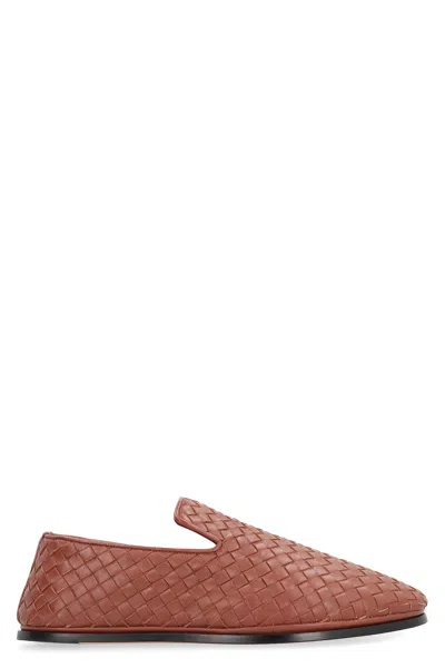 Bottega Veneta Sunday Leather Slippers