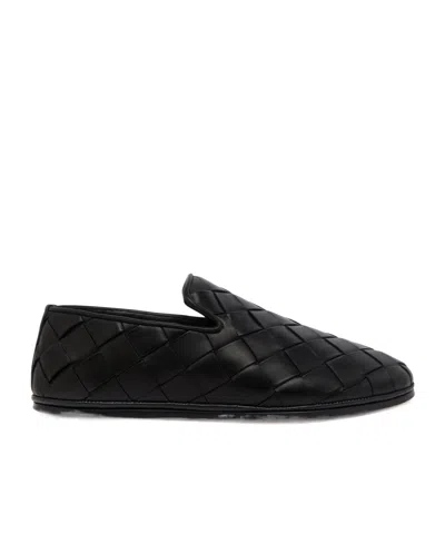 Bottega Veneta Black Sunday Slippers In 1000 Black
