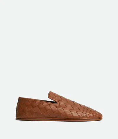 Bottega Veneta Sunday Slipper In Caramel