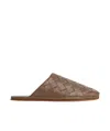 Bottega Veneta Woven Lambskin Leather Slip-on Mules In Brown
