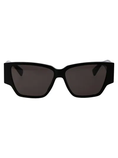 Bottega Veneta Sunglasses In 001 Black Black Grey