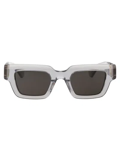 Bottega Veneta Sunglasses In 001 Crystal Crystal Grey