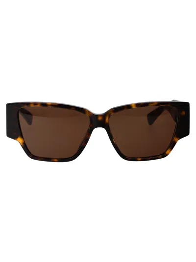 Bottega Veneta Bv1285s Sunglasses In Havana Havana Brown