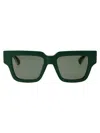 Bottega Veneta Sunglasses Bv1276 S 003 In 003 Green Crystal Green
