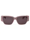 Bottega Veneta Acetate Pink Sunglasses In 004 Pink Pink Brown