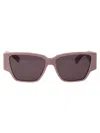 Bottega Veneta Acetate Pink Sunglasses In 004 Pink Pink Brown