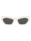 Bottega Veneta Bv1221s Sunglasses In 004 White White Grey