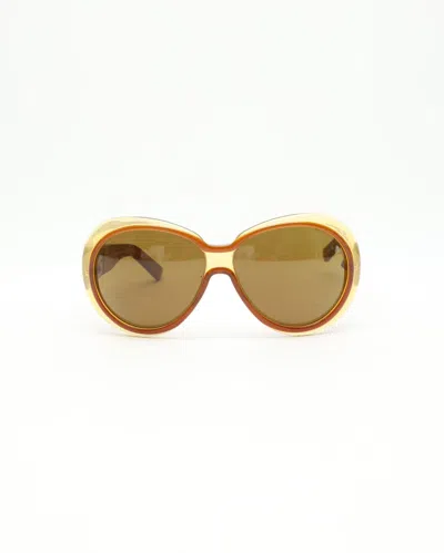 Bottega Veneta Sunglasses In Brown