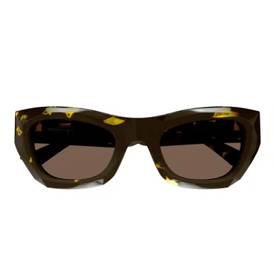 Bottega Veneta Sunglasses In Brown