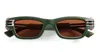 Bottega Veneta Bolt Square Sunglasses In Brown