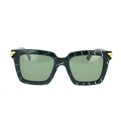 Bottega Veneta Sunglasses In Green