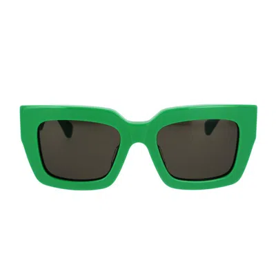 Bottega Veneta Sunglasses In Green