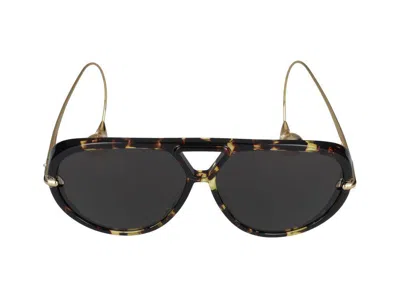 Bottega Veneta Sunglasses In Brown