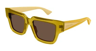 Bottega Veneta Sunglasses In Yellow